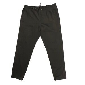 Halfway‎ Dead Cotton Twill Drawstring Pants Large Brown Streetwear Travel EUC